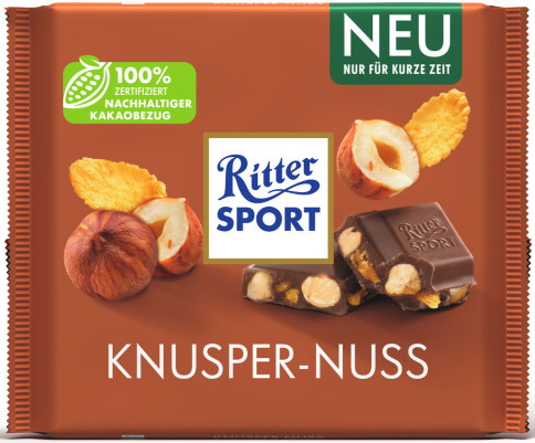 Ritter Sport Knusper Nuss 250G Ritter Sport Knusper Nuss 250G