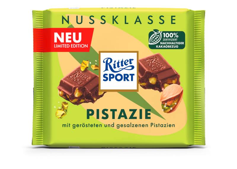 Ritter Sport Nussklasse Pistazie 100G