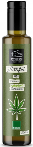 Rösslerhof Bio Hanf-Öl 250ML