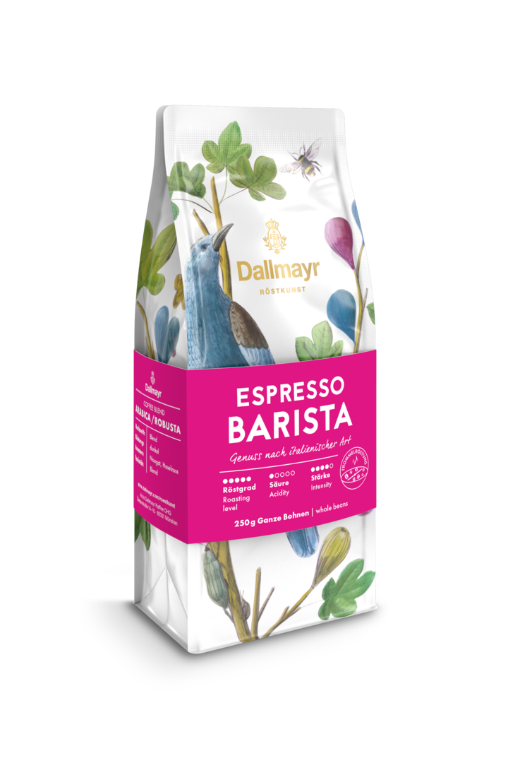 Röstkunst Espresso Barista 250g ganze Bohne von Alois Dallmayr Kaffee OHG