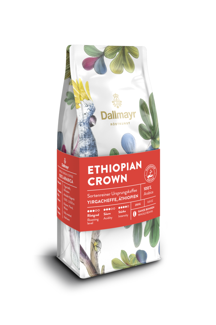 Röstkunst Ethiopian Crown 250g ganze Bohne von Alois Dallmayr Kaffee OHG