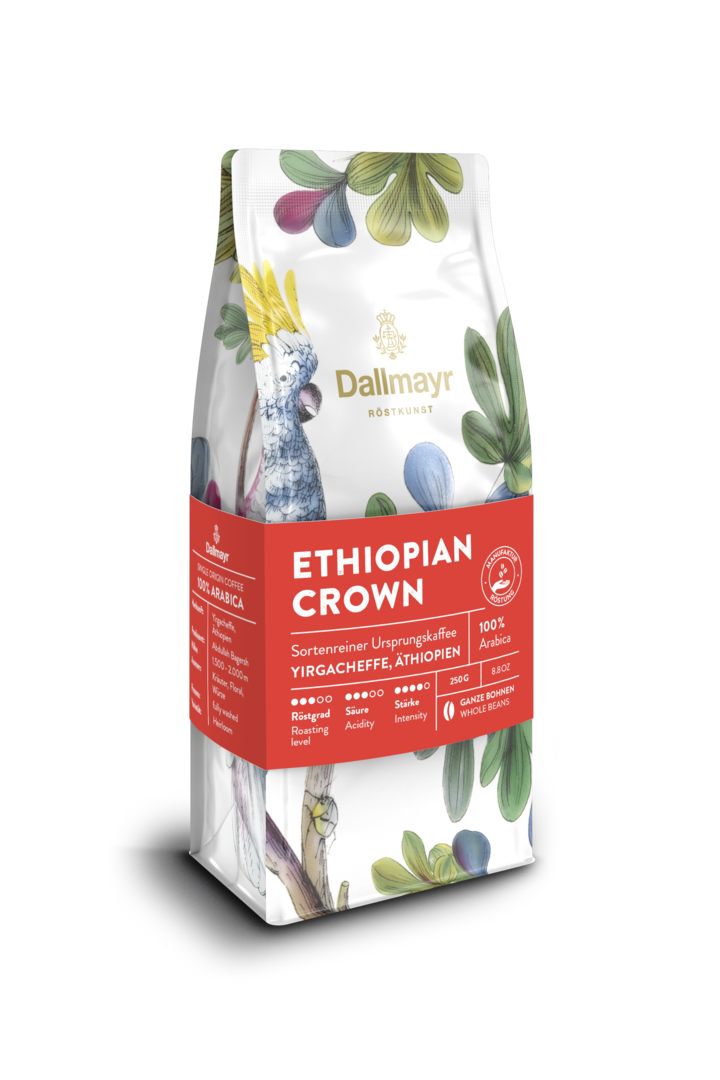 Röstkunst Ethiopian Crown 250g ganze Bohne von Alois Dallmayr Kaffee OHG