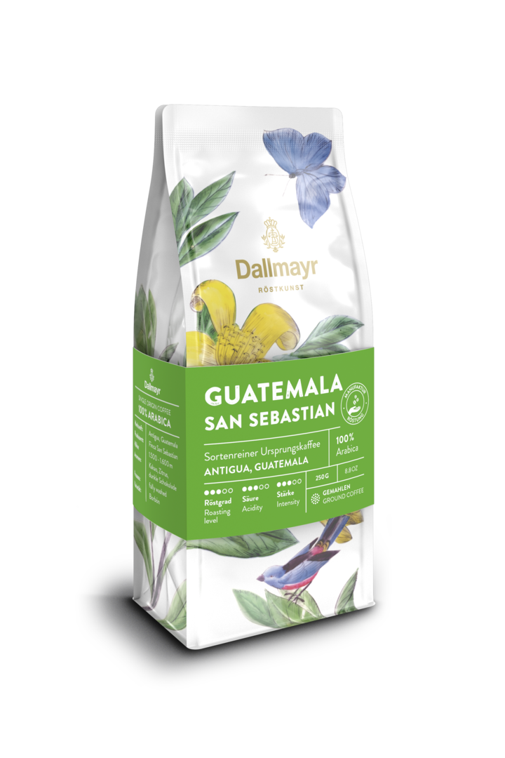 Röstkunst Guatemala San Sebastian 250g gemahlen von Alois Dallmayr Kaffee OHG