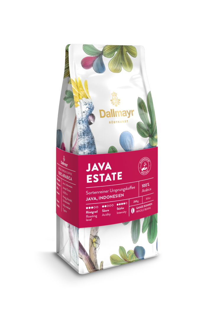 Röstkunst Java Estate 250g ganze Bohne von Alois Dallmayr Kaffee OHG