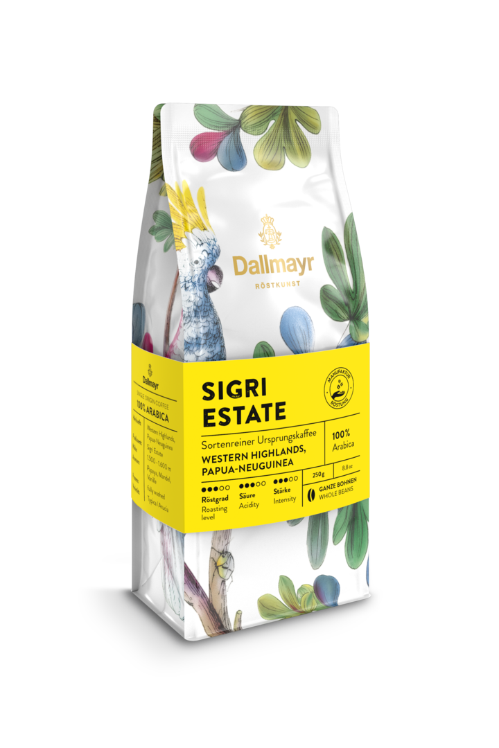 Röstkunst Sigri Estate 250g ganze Bohne Röstkunst Sigri Estate 250g ganze Bohne von Alois Dallmayr Kaffee OHG