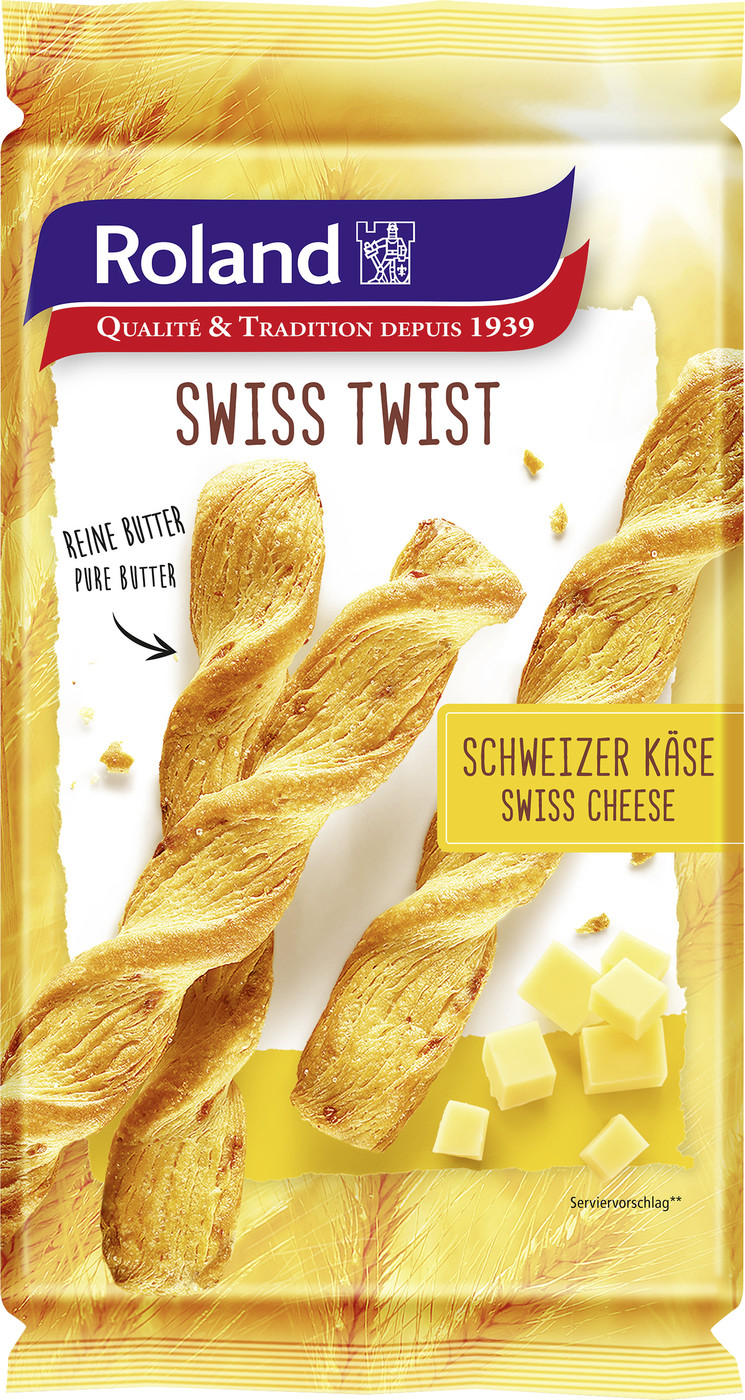 Roland Swiss Twist Swiss Cheese 100G Roland Swiss Twist Swiss Cheese 100G