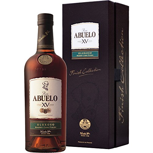 Ron Abuelo Añejo XV Años OLOROSO Sherry Cask Finish 40% Vol. 0,7 l + GB von Abuelo