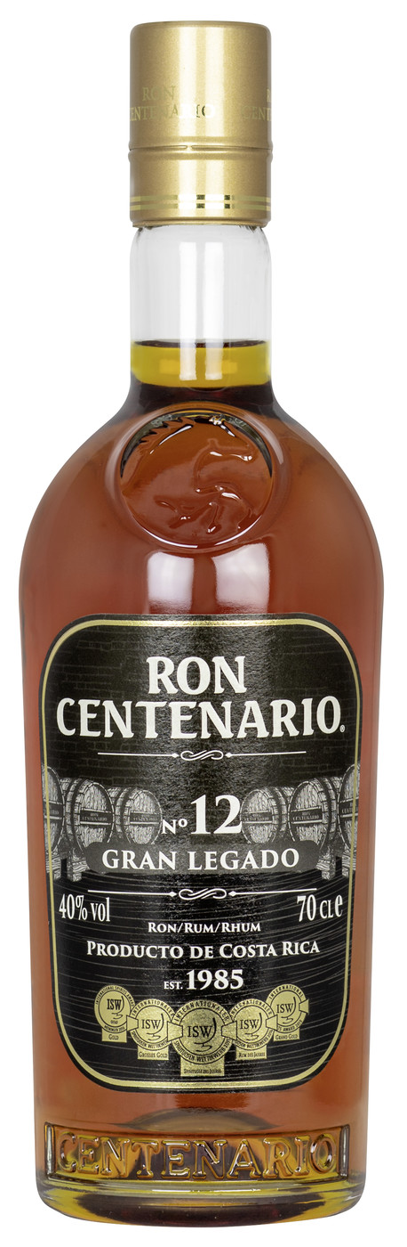 Ron Centenario Rum 12 Gran Legado 40% 0,7L Ron Centenario Rum 12 Gran Legado 40% 0,7L