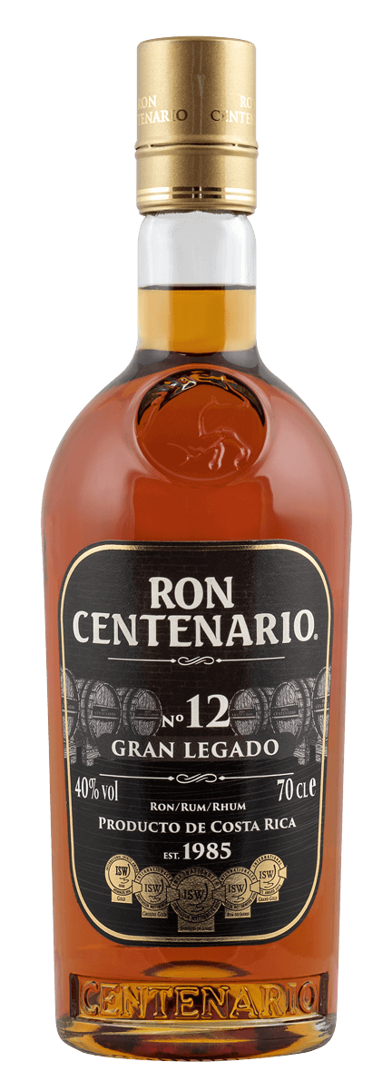 Ron Centenario Rum 12 Jahre Secretos Gran Legado 0,7 Liter