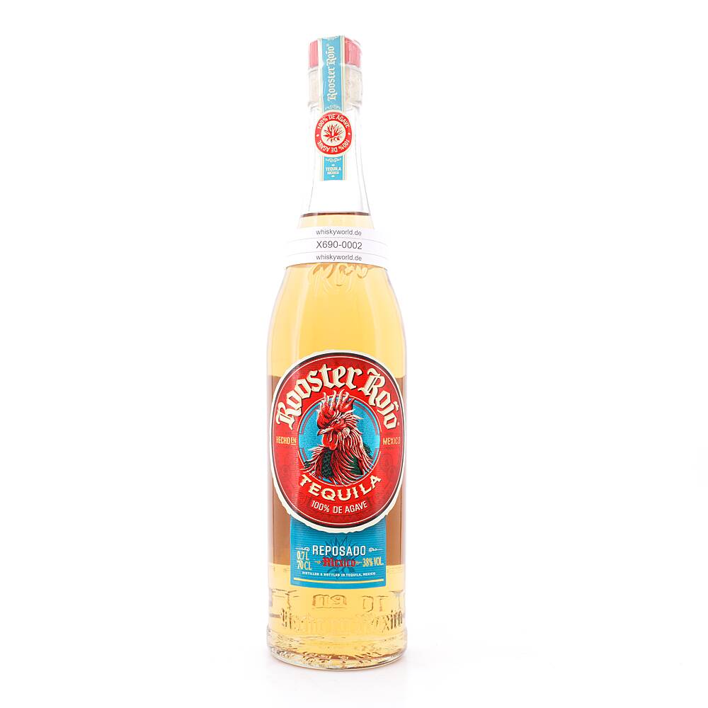 Rooster Rojo Tequila Reposado 0,70 L/ 38.0% vol Rooster Rojo Tequila Reposado 0,70 L/ 38.0% vol