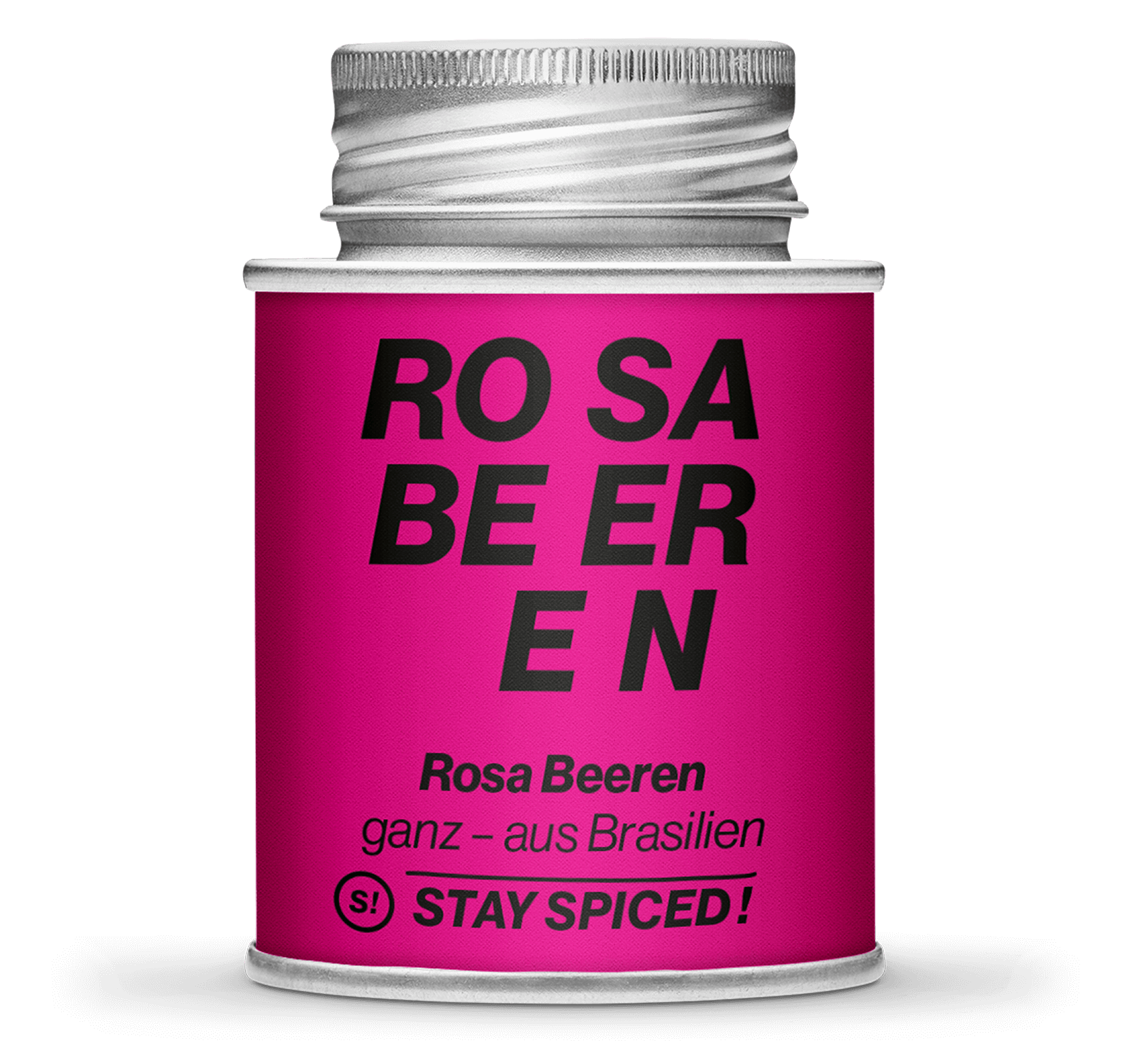 Rosa Beeren "Roter Pfeffer" ganz, handsortiert, 170ml Schraubdose Rosa Beeren "Roter Pfeffer" ganz, handsortiert, 170ml Schraubdose