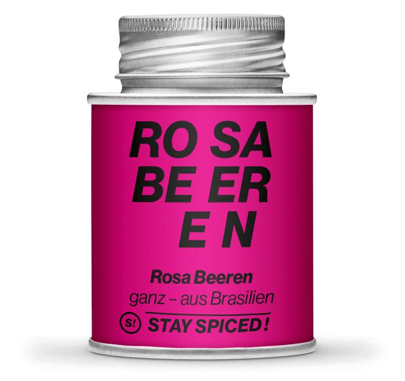 Rosa Beeren " Roter Pfeffer" ganz