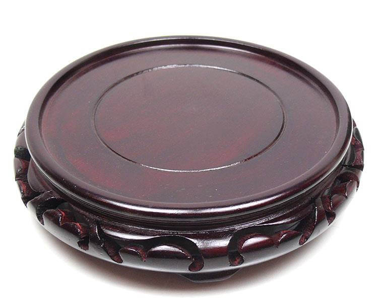 Rosenholz Untersetzer 13 cm Rosenholz Untersetzer 13 cm