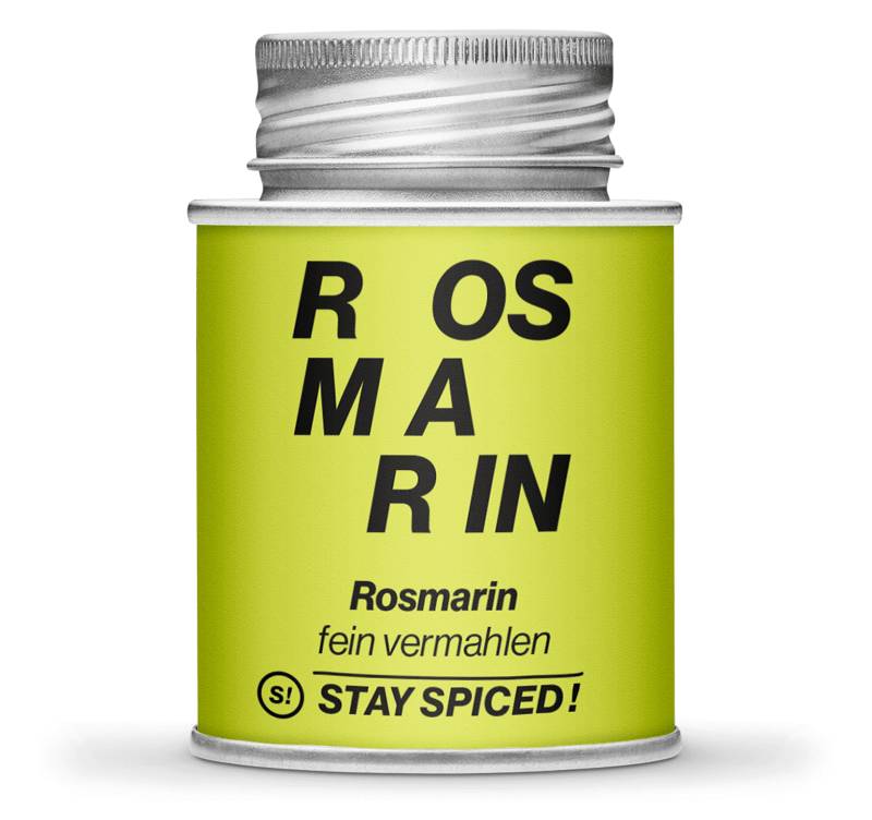 Rosmarin fein gemahlen, 170ml Schraubdose