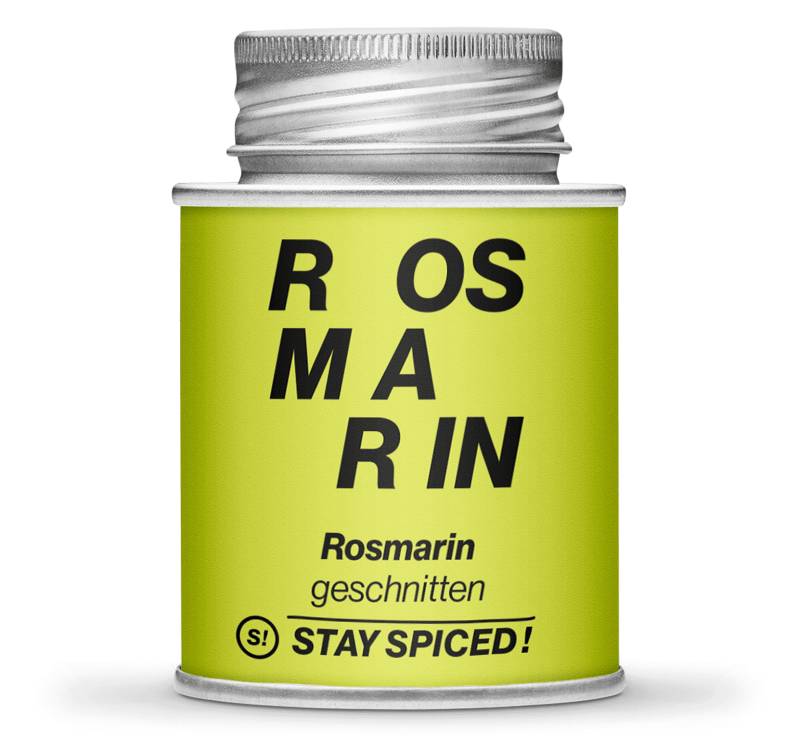 Rosmarin geschnitten, 170ml Schraubdose