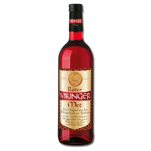 Roter Wikinger Met Behn Honigwein 6,0% Vol. in der Flasche (6x 0,75l = 4,5l Met) von Behn