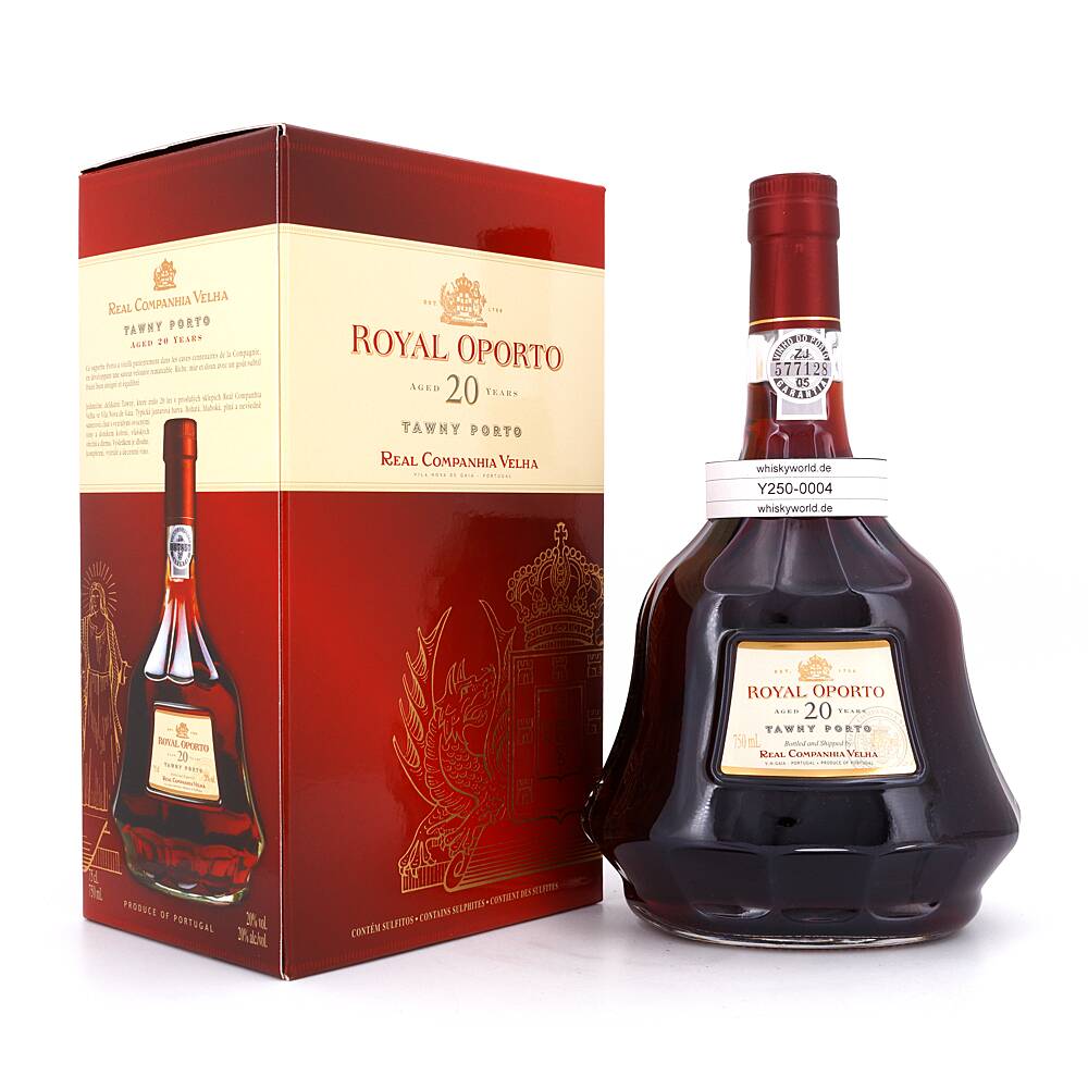 Royal Oporto 20 Jahre Decanterflasche 0,750 L/ 20.0% vol Royal Oporto 20 Jahre Decanterflasche 0,750 L/ 20.0% vol