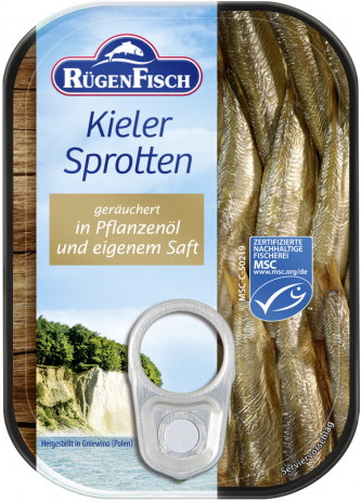Rügen Fisch Kieler Sprotten 106G Rügen Fisch Kieler Sprotten 106G