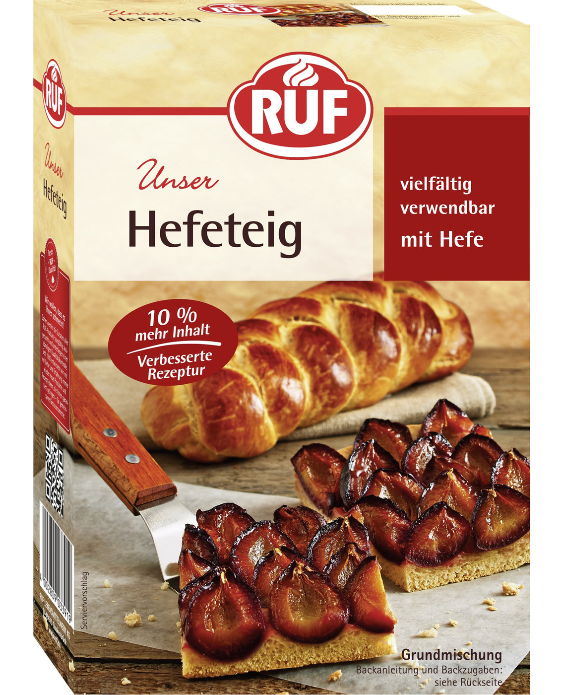 Ruf Unser Hefeteig 400G Ruf Unser Hefeteig 400G