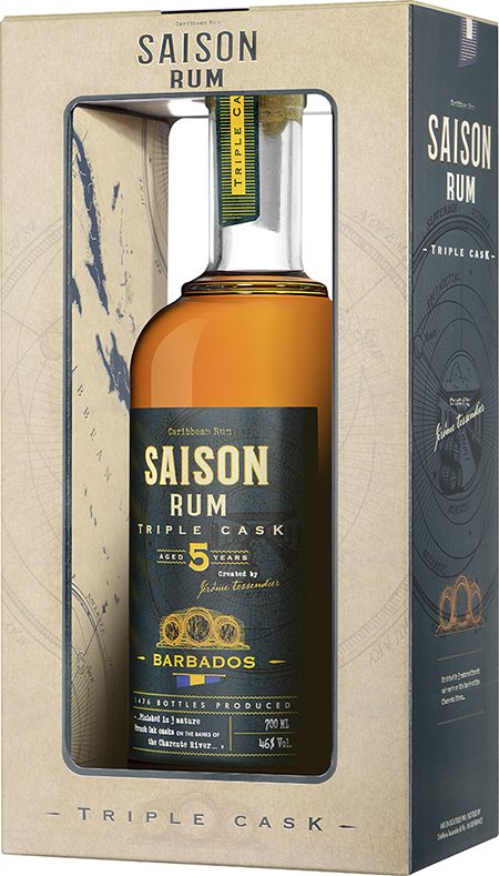 Rum Saison Triple Cask Barbados 46%vol Rum Saison Triple Cask Barbados 46%vol
