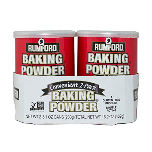 Rumford Aluminum Free Baking Powder, 8.1-Ounce Canisters - Pack of 2 Rumford Aluminum Free Baking Powder, 8.1-Ounce Canisters - Pack of 2