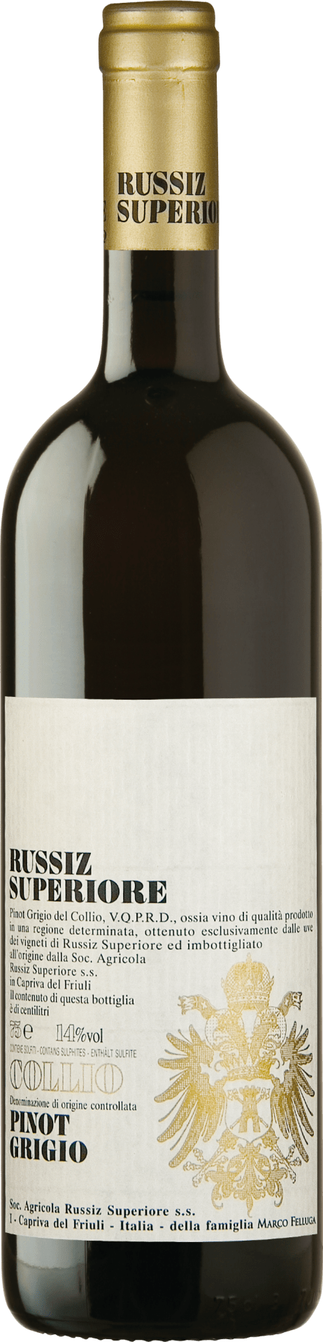 Russiz Superiore Pinot Grigio Collio - 2022