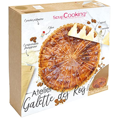 SCRAP COOKING - Set mit Atelier "Galette der Könige" – Backset mit Fangipane, Bohne, Krone, Spritzbeutel, Rezept – 3799 SCRAP COOKING - Set mit Atelier "Galette der Könige" – Backset mit Fangipane, Bohne, Krone, Spritzbeutel, Rezept – 3799 von ScrapCooking