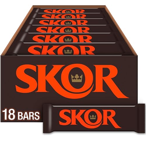 SKOR Toffee Bar (1.4-Ounce Bars, Pack of 18)