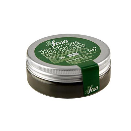 SOSA Lebensmittelfarbe, minzgrün, wasserlösliches Puder, 50g. SOSA Lebensmittelfarbe, minzgrün, wasserlösliches Puder, 50g. von Sosa