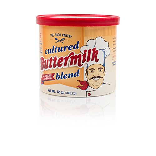 Saco Powdered Buttermilk, 12-ounce Cans (Pack of 3)