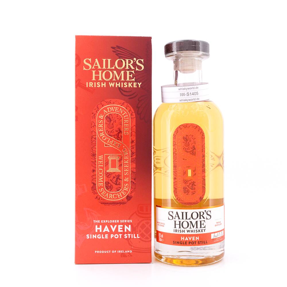 Sailor's Home Haeven Irish Single Pot Still 0,70 L/ 43.0% vol Sailor's Home Haeven Irish Single Pot Still 0,70 L/ 43.0% vol