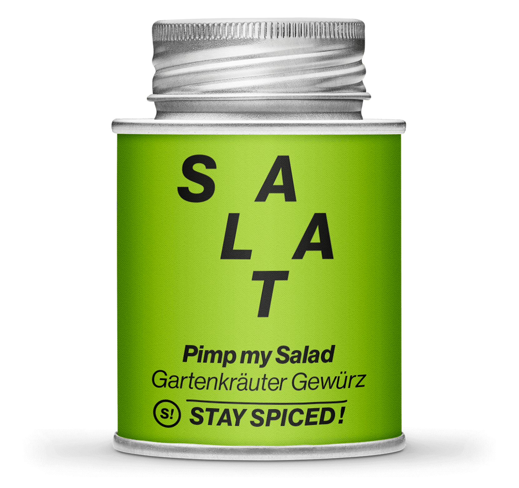 Salat Gartenkräuter Mix - fein Pimp my Salad Salatgewürz, 170ml Schraubdose Salat Gartenkräuter Mix - fein Pimp my Salad Salatgewürz, 170ml Schraubdose