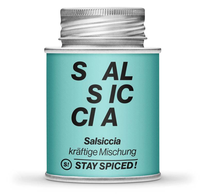 Salsiccia Gewürzzubereitung, 170ml Schraubdose