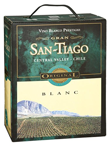 San-Tiago - Blanc Weißwein trocken 13% Vol. - 3l Bag-in-Box von San-Tiago