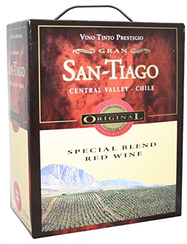 San Tiago Spezial Blend Rotwein 12,5% Vol. 3l BIB Chile San Tiago Spezial Blend Rotwein 12,5% Vol. 3l BIB Chile