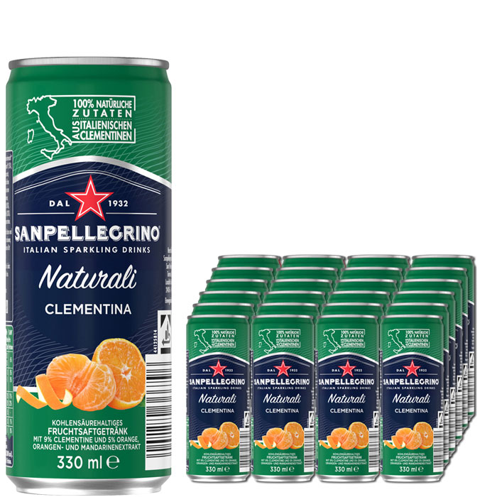Sanpellegrino Naturali Clementina 24x0,33L Sanpellegrino Naturali Clementina 24x0,33L