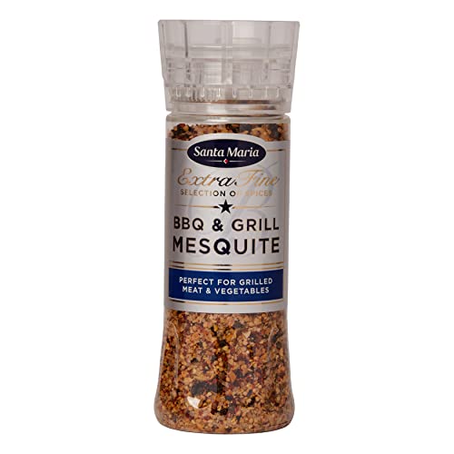 Santa Maria Gewürzmischung – BBQ & Grill Mesquite, 285 g | Gewürzpulver | Ideal für Reibungen, Marinade, Soße oder Grills Santa Maria Gewürzmischung – BBQ & Grill Mesquite, 285 g | Gewürzpulver | Ideal für Reibungen, Marinade, Soße oder Grills von Santa Maria