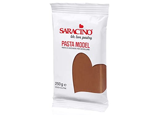 Saracino Fondant Model Braun Zum Modellieren 250 g Glutenfrei Made In Italy von SARACINO We love pastry