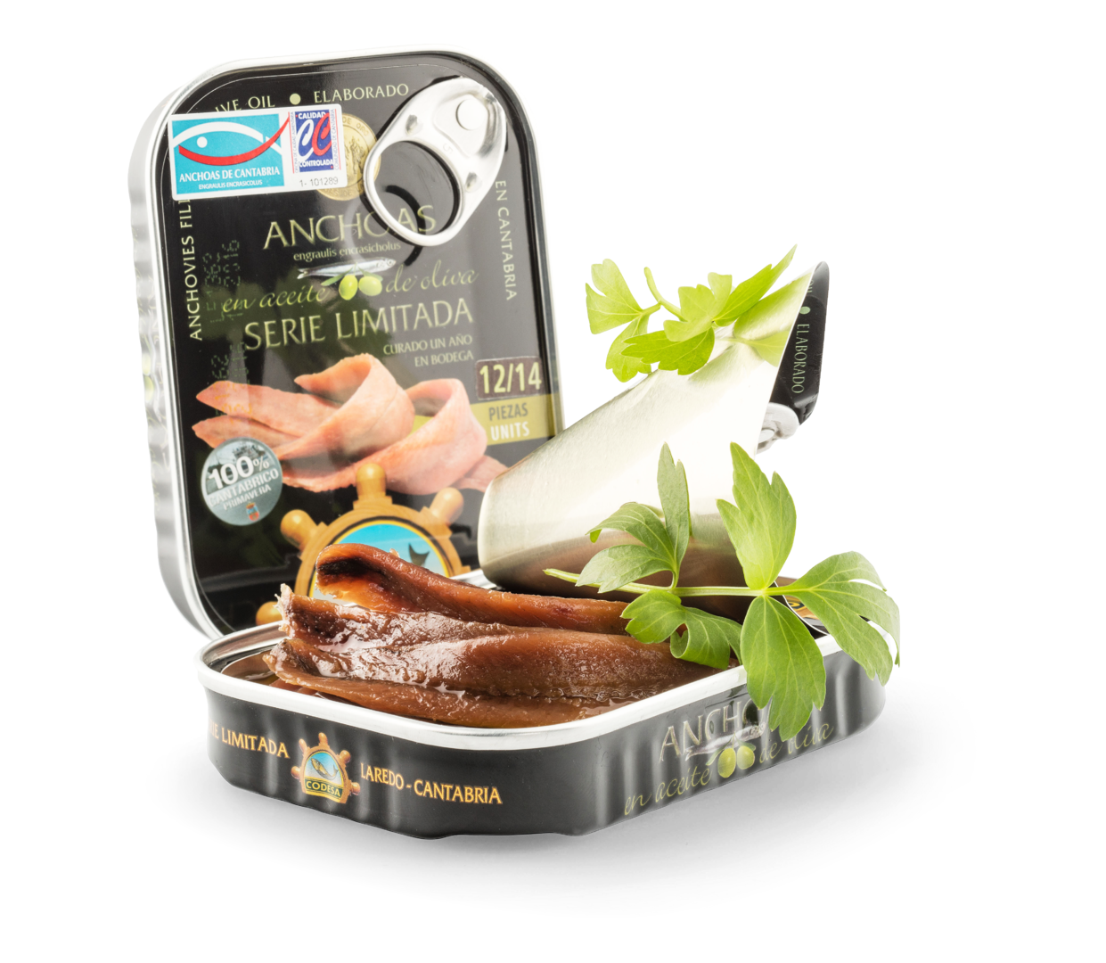 Sardellenfilets aus Kantabrien Serie Limitada Sardellenfilets aus Kantabrien Serie Limitada von Conservas Codesa SL