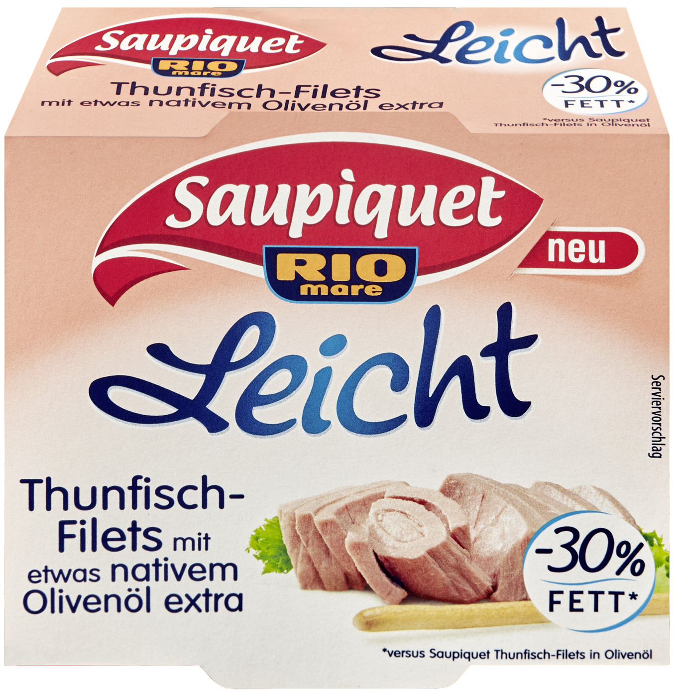 Saupiquet Thunfisch-Filets mit etwas nativem Olivenöl extra 120G