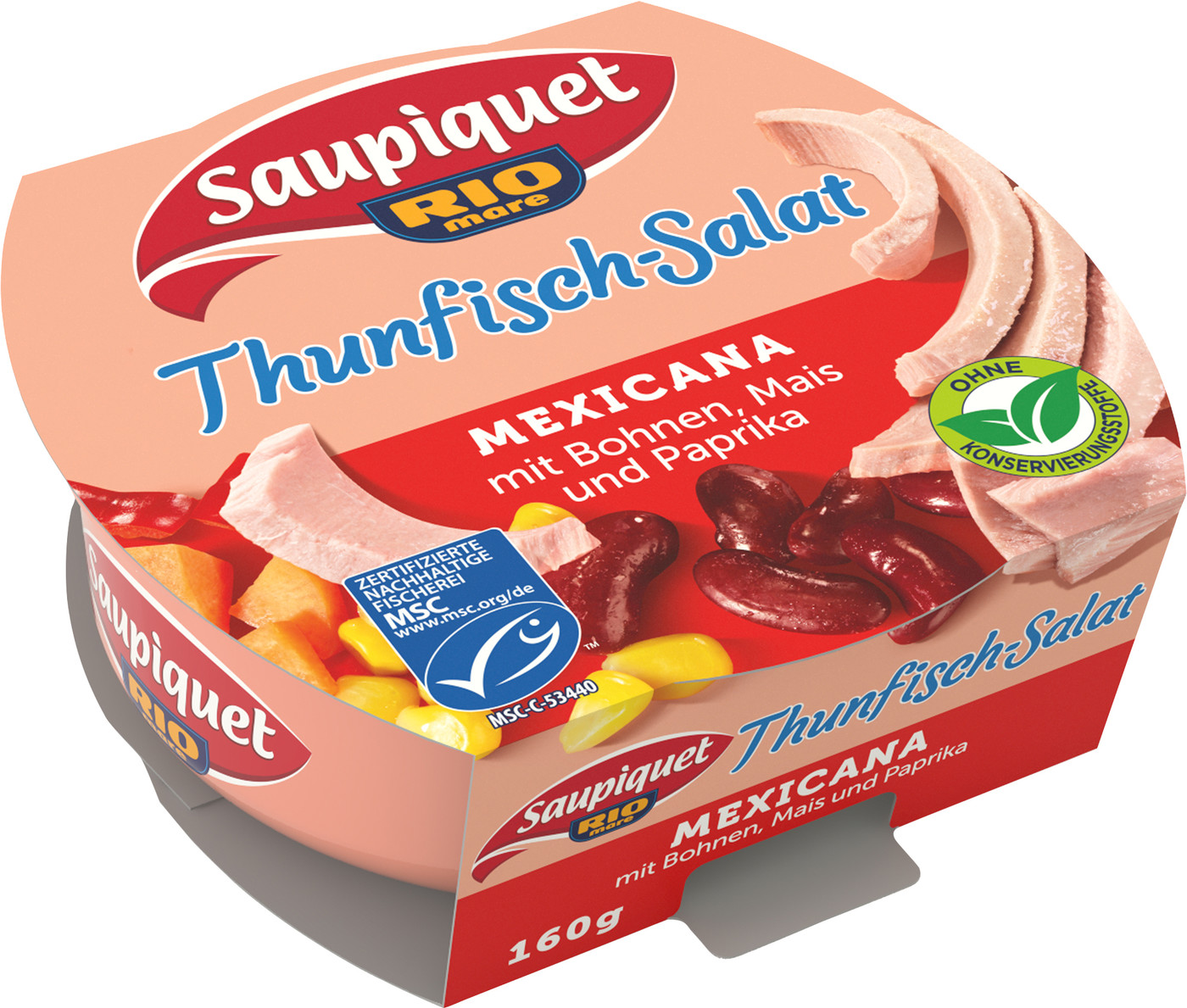 Saupiquet Thunfisch-Salat Mexicana 160G