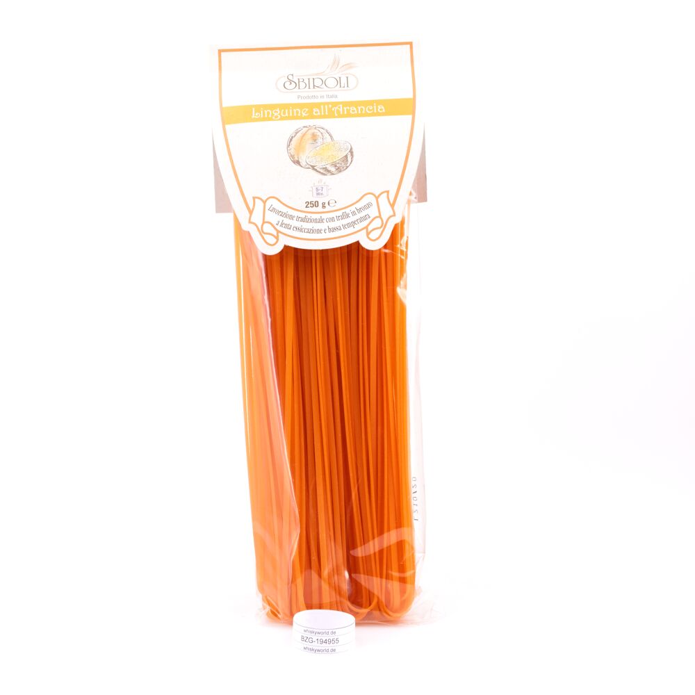 Sbiroli Linguine all`Arancia Linguine mit Orange 250 g