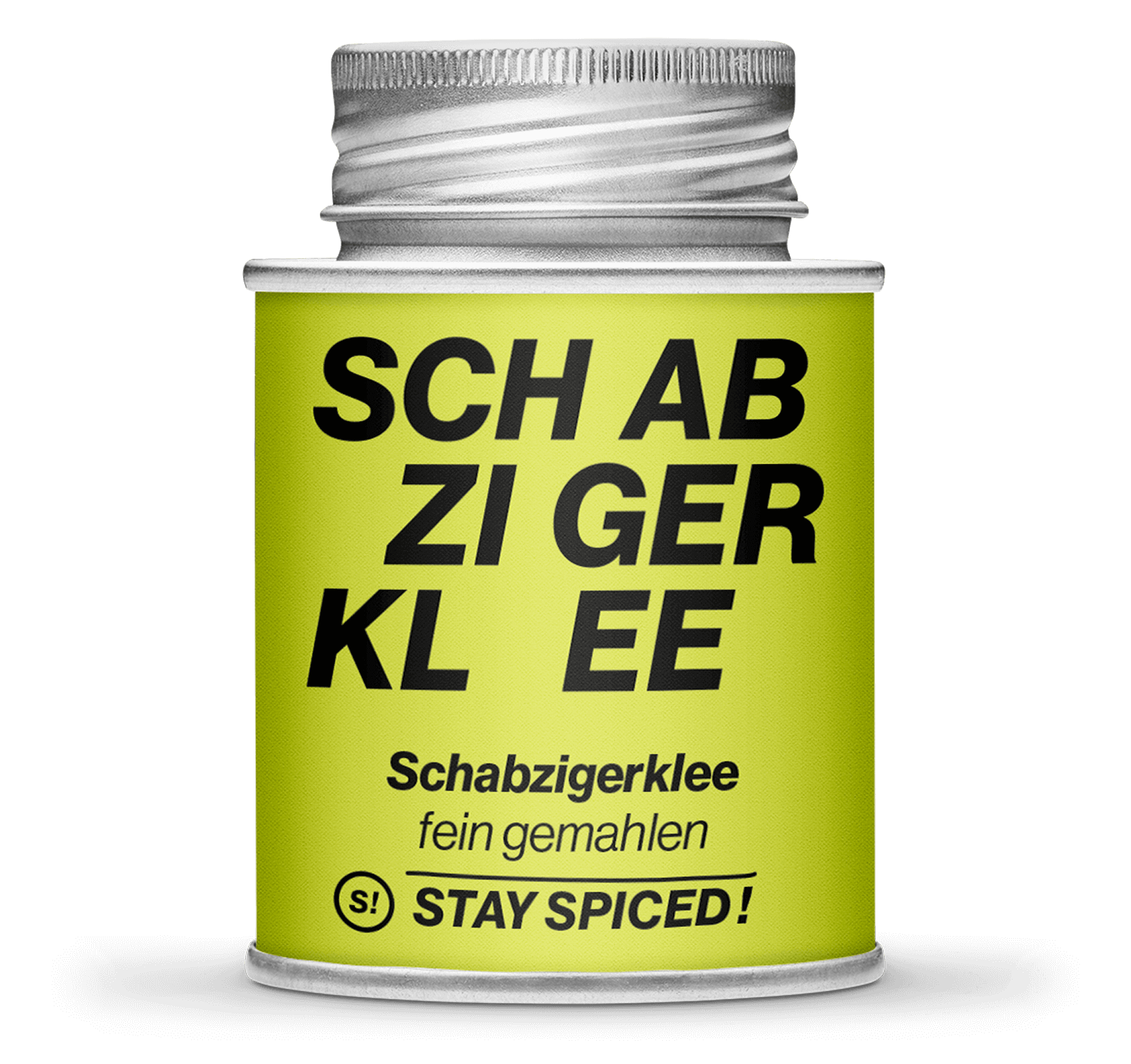 Schabzigerklee gemahlen, 170ml Schraubdose Schabzigerklee gemahlen, 170ml Schraubdose