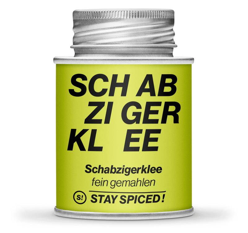 Schabzigerklee gemahlen, 170ml Schraubdose