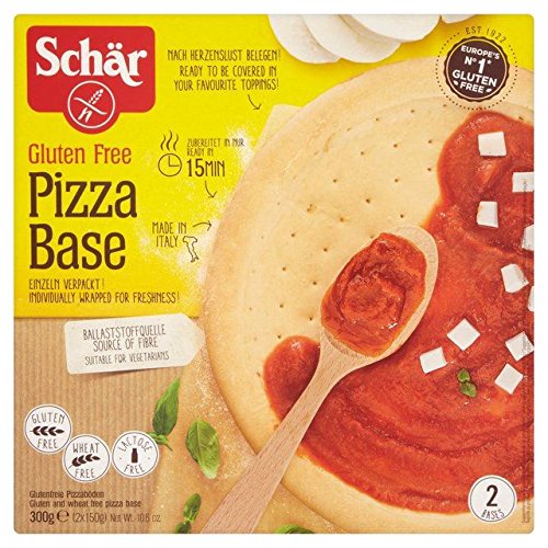 Schar Glutenfrei Pizzaböden 220G - Packung mit 2 Schar Glutenfrei Pizzaböden 220G - Packung mit 2