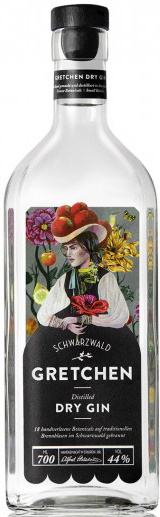 Schladerer Schwarzwald Gretchen Dry Gin 44% 0,7L Schladerer Schwarzwald Gretchen Dry Gin 44% 0,7L