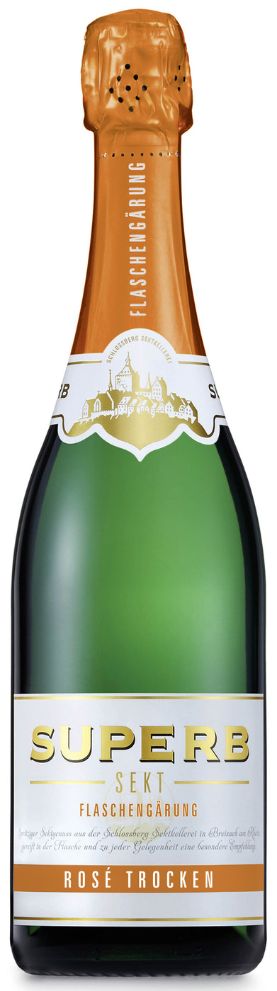 Schlossberg Sektkellerei Superb Sekt Rose 0,75L Schlossberg Sektkellerei Superb Sekt Rose 0,75L