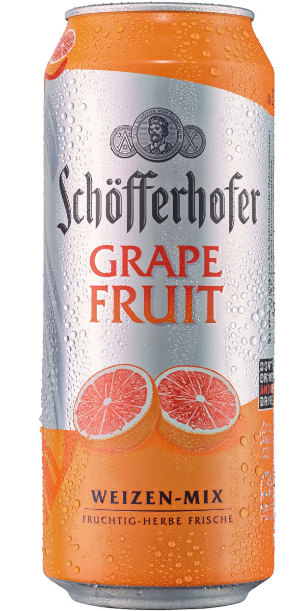 Schöfferhofer Weizen-Mix Grapefruit 0,5L