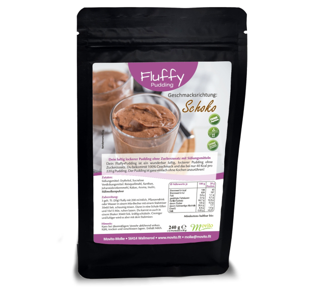 Schoko Fluffy-Pudding