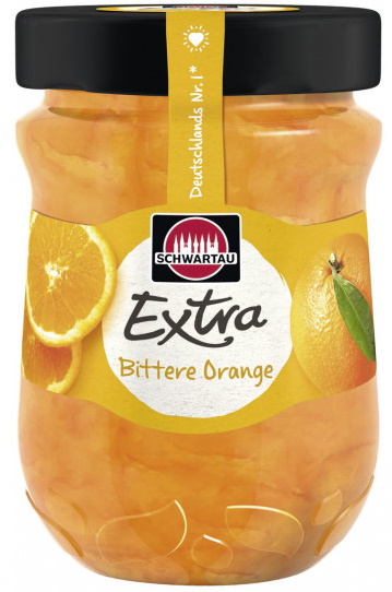 Schwartau Extra Bittere Orange 340G Schwartau Extra Bittere Orange 340G